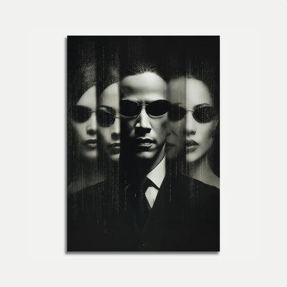 Matrix Digitales Bewusstsein Plakat