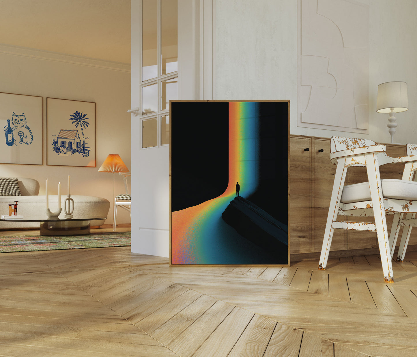 Viaggio Attraverso la Luce Poster