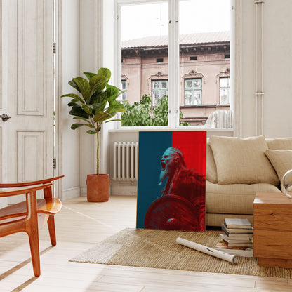 Pôster de Guerreiro Viking Feroz