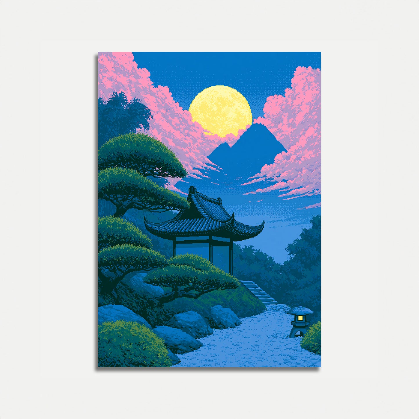 ASIAN GARDEN MĚSÍČNÍ SVIT PLAKÁT
