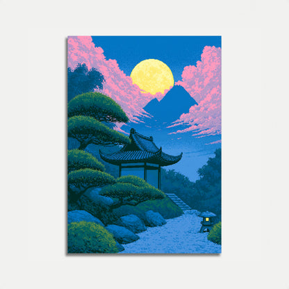 ASIAN GARDEN MĚSÍČNÍ SVIT PLAKÁT