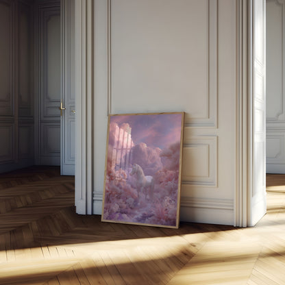 Ethereal Unicorn Dream Poster