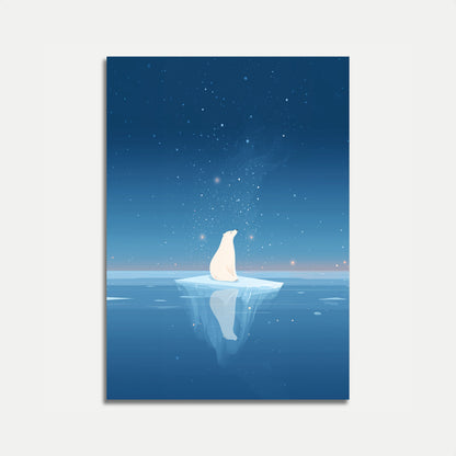 Cartaz do Urso Polar na Iceberg