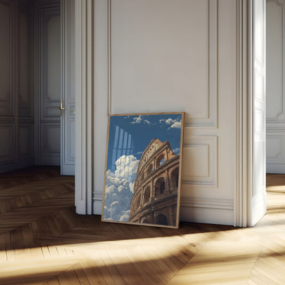Majestic Colosseum Sky Poster