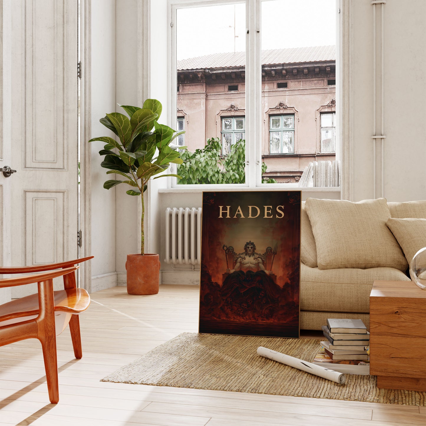 Hades Greek Mythology Poster