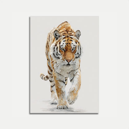 Majestic Bengal Tiger Walking Poster
