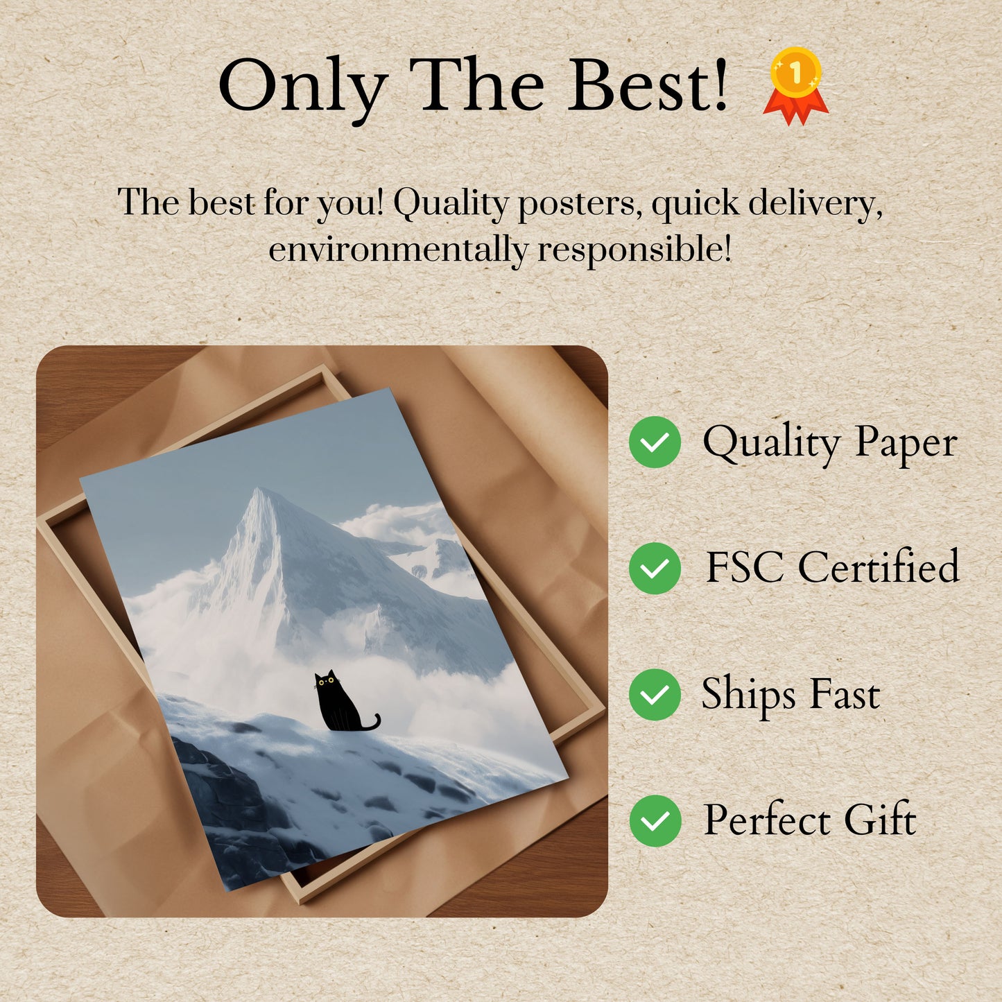 Black Cat Mountain Summit Poster