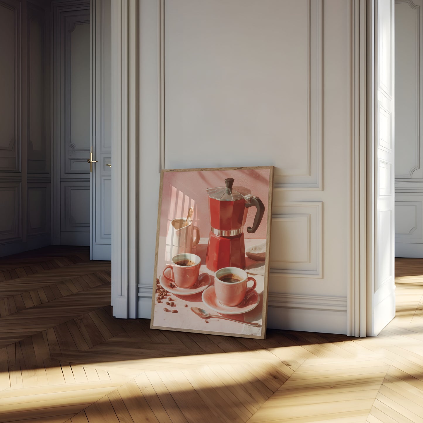 Morning Coffee Ritual Poster