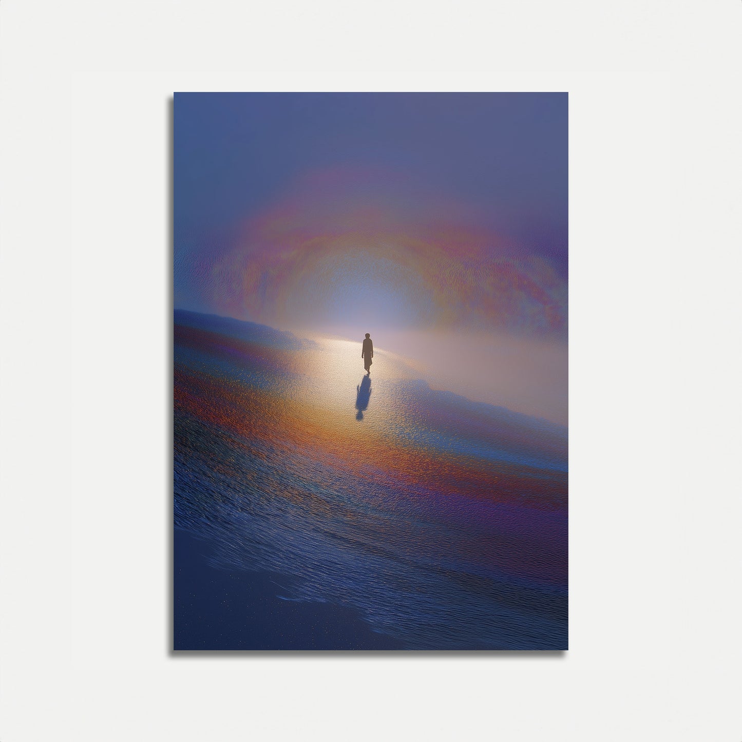 Solitary Journey Mystical Poster