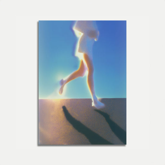 Dynamic Motion Running Stride Poster