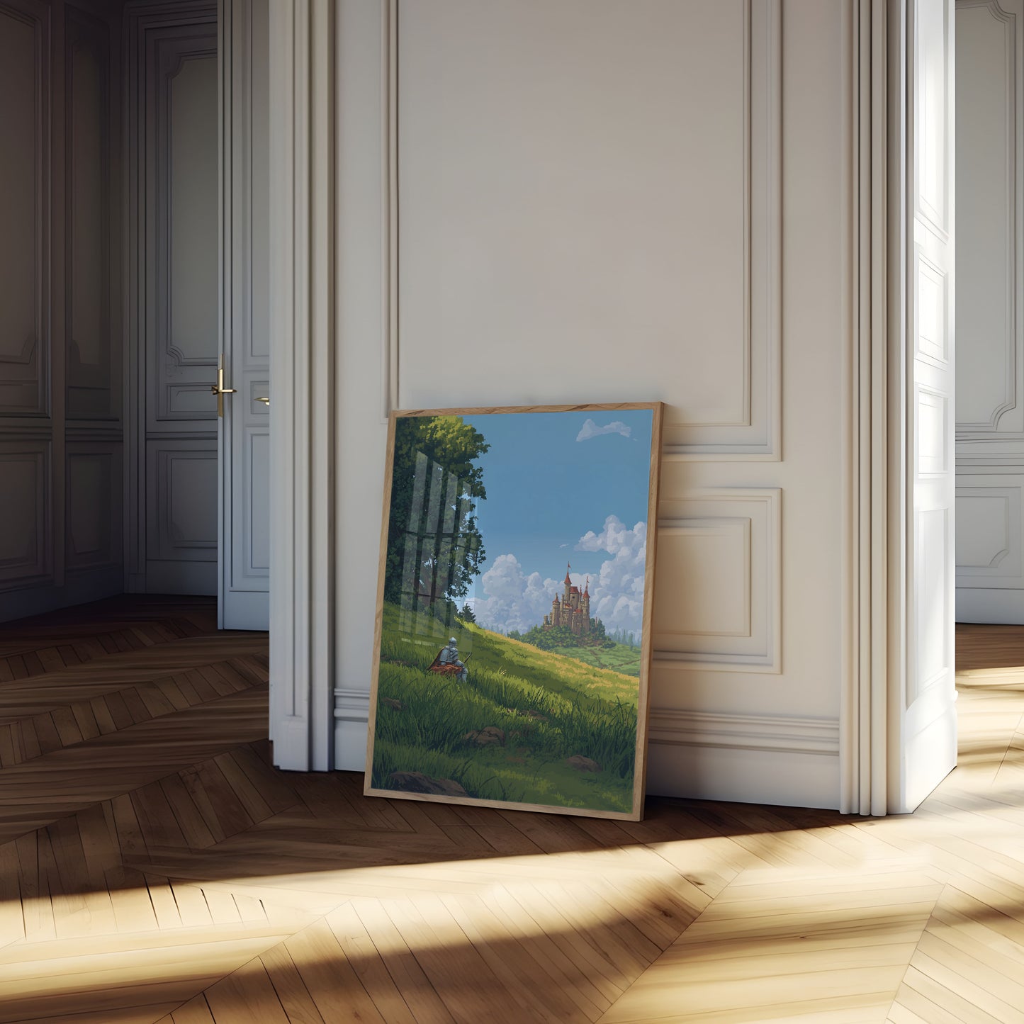 Knight's Quest Medieval Castle Poster