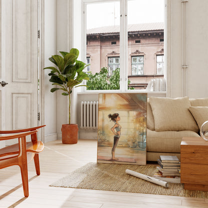 Poranny Zen Joga Plakat