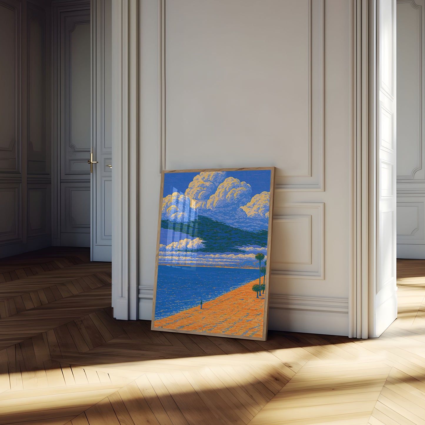 Poster Tramonto Tropicale Spiaggia