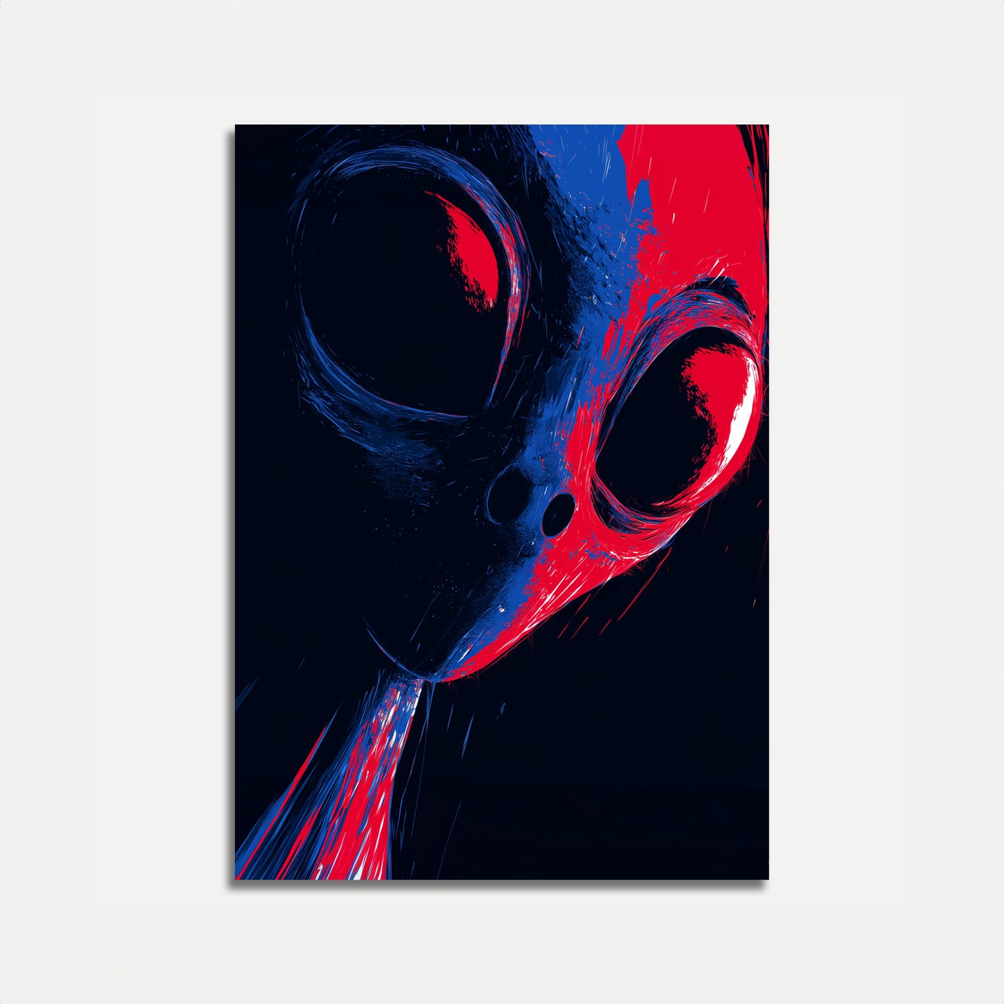 Cosmic Alien Encounter Poster