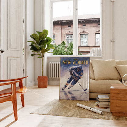 Hockey Legend 99 New Yorker Poster