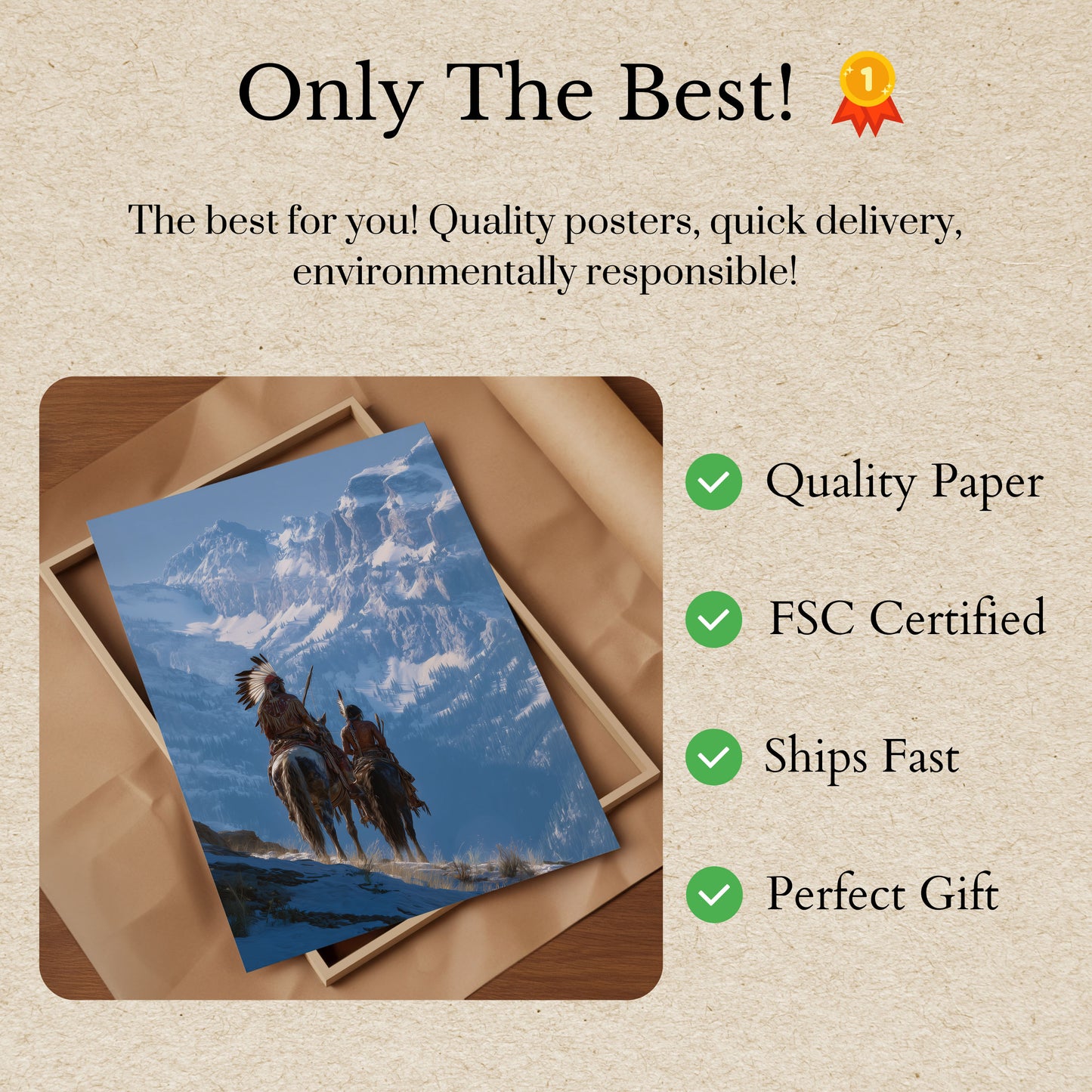 Mountain Riders of the Peaks Poster