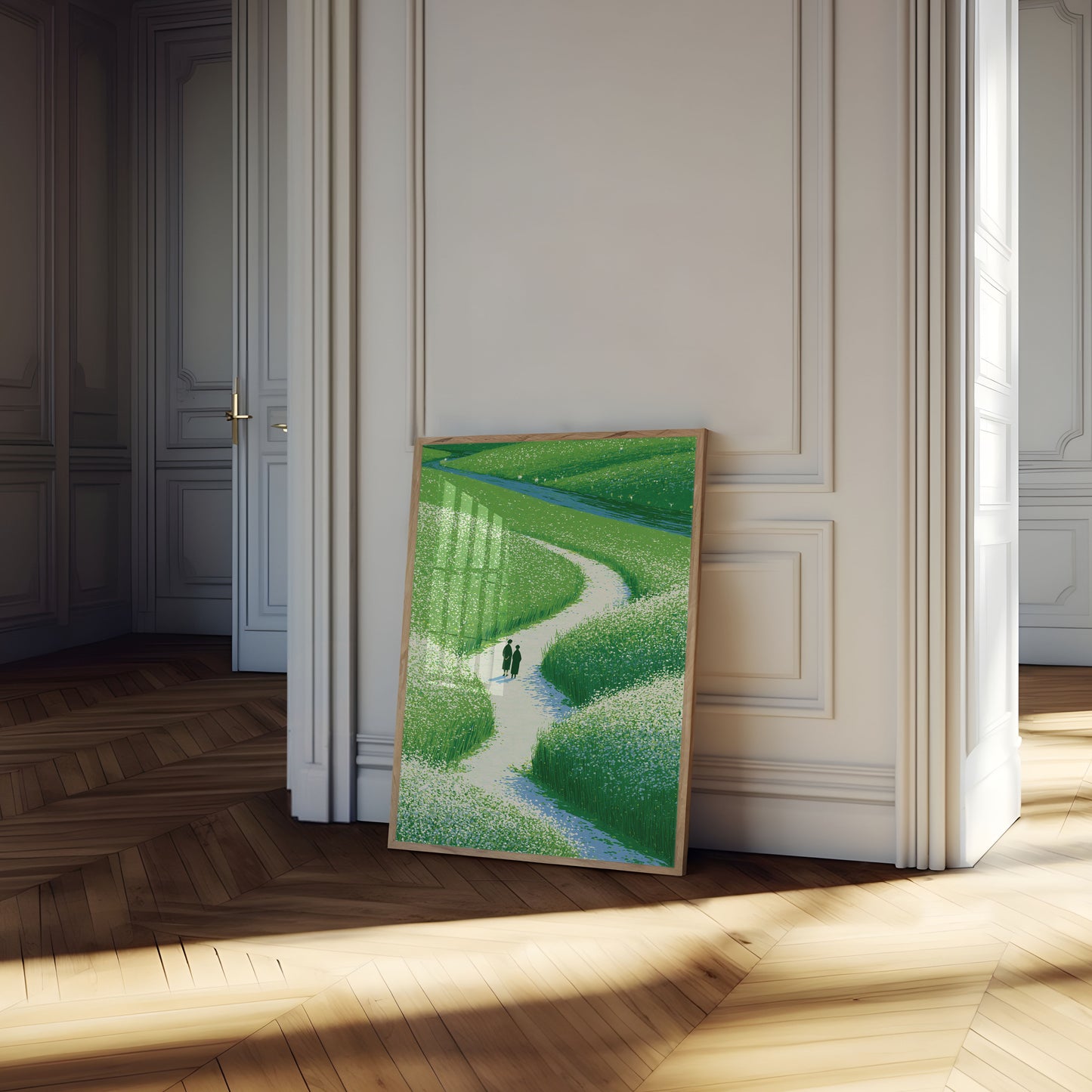 Poster: Passeggiata nel Prato di Fiori Selvatici