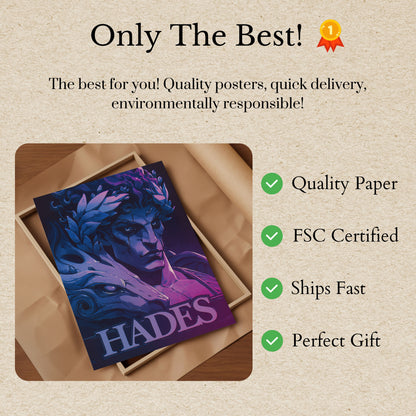 Hades God of the Underworld Poster