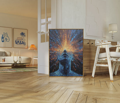 Cosmic Awakening Explosion Poster