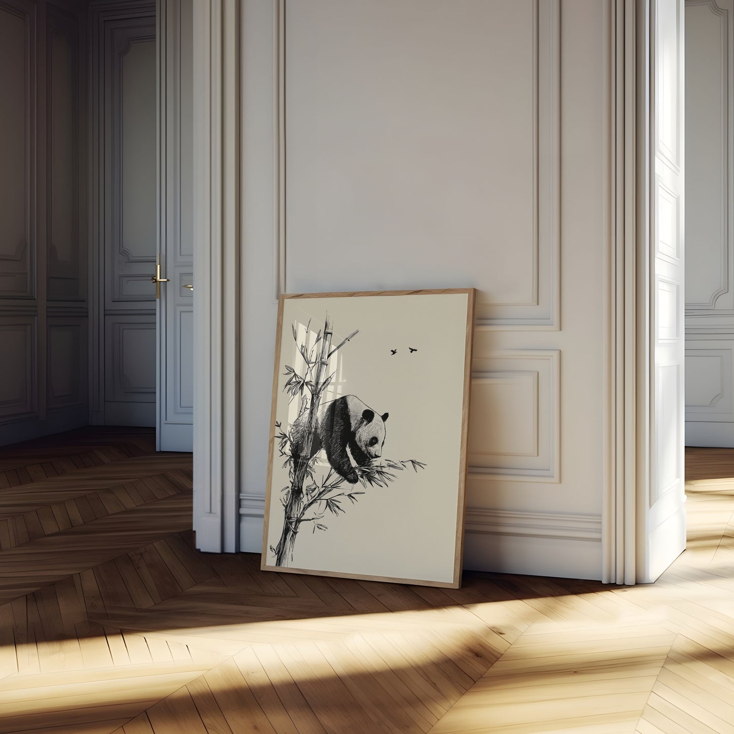 Bamboo Forest Panda Poster