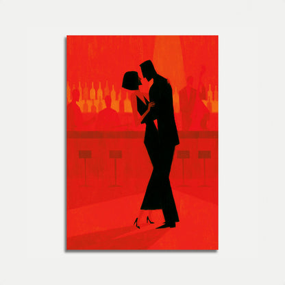 Vintage Romance in the City Poster