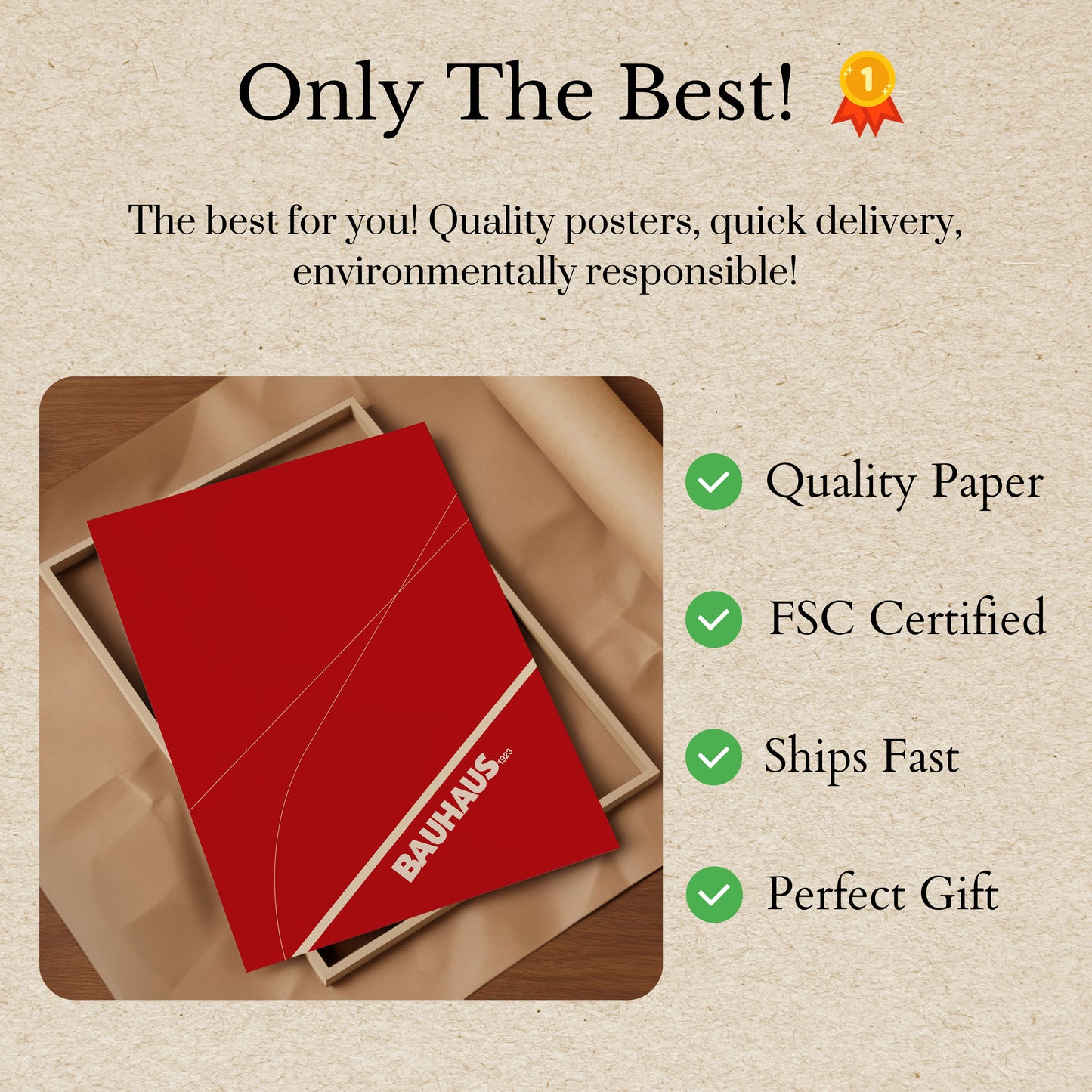 Bauhaus 1923 Design Poster