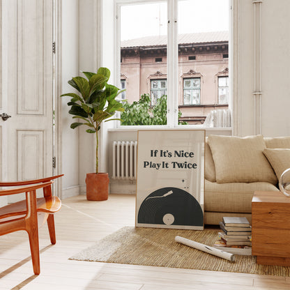 Vinyl Music Memories Poster