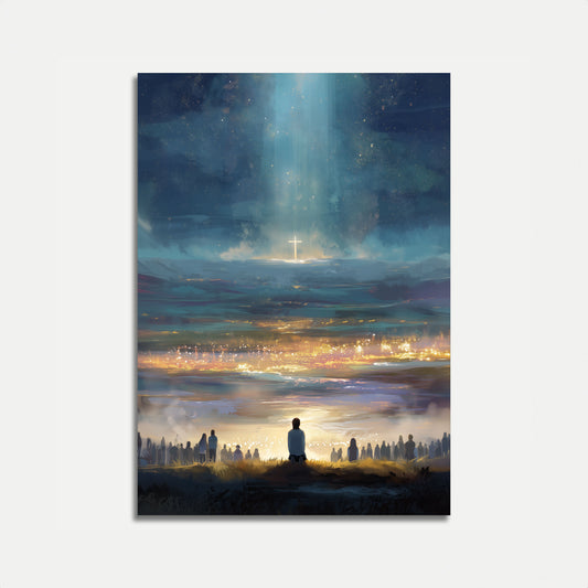 Göttliches Licht der Erlösung Poster