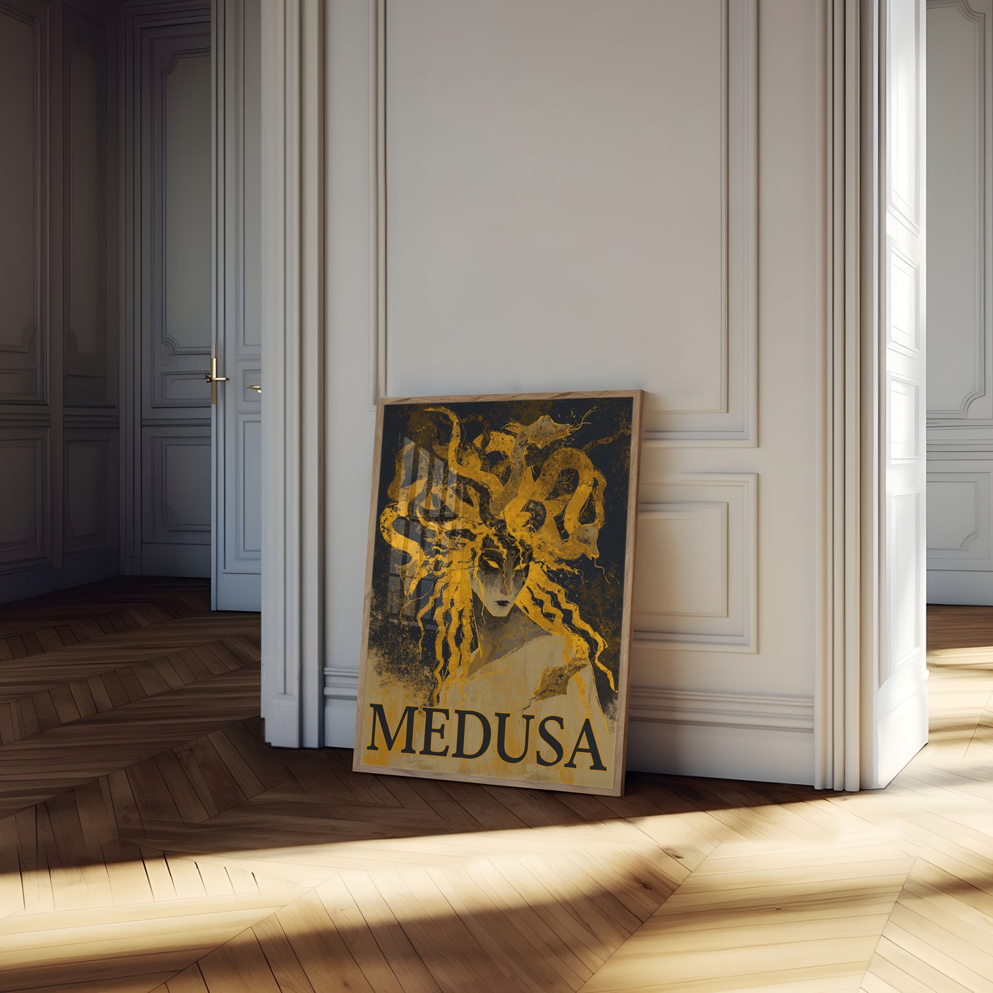 Medusa Mythological Creature Poster