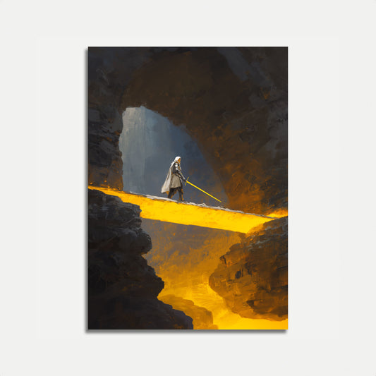 Guerreiro na Caverna Dourada Pôster