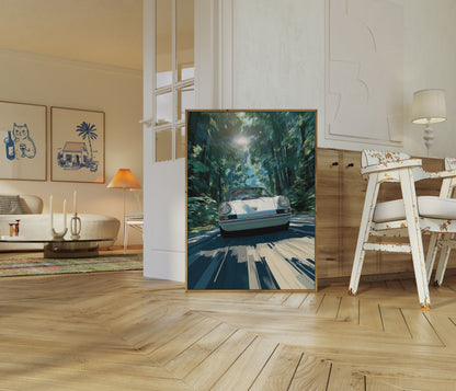 Póster clásico de Forest Speed