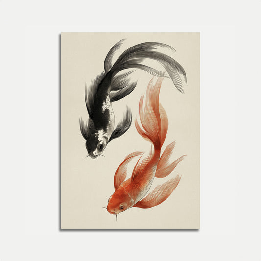Koi Fish Dance Poster