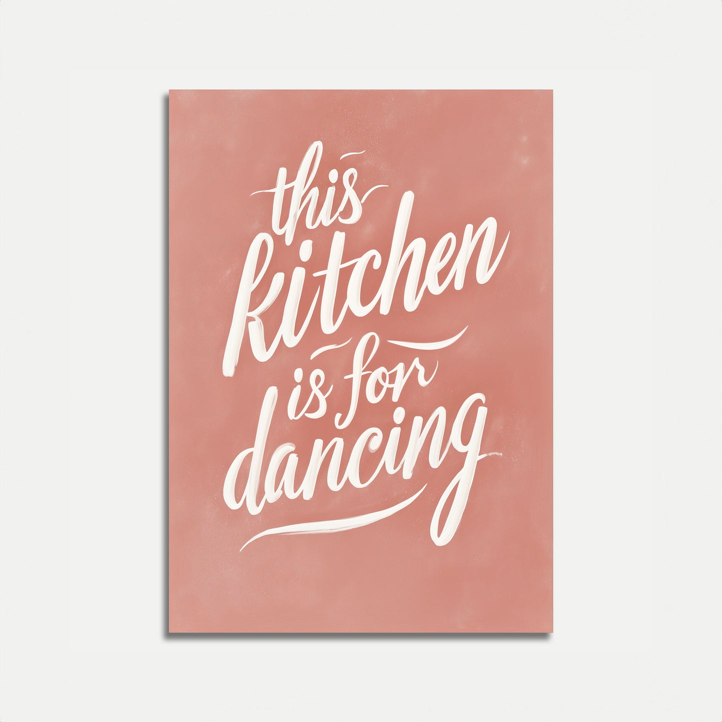 Kitchen Dancing Wall Poster
