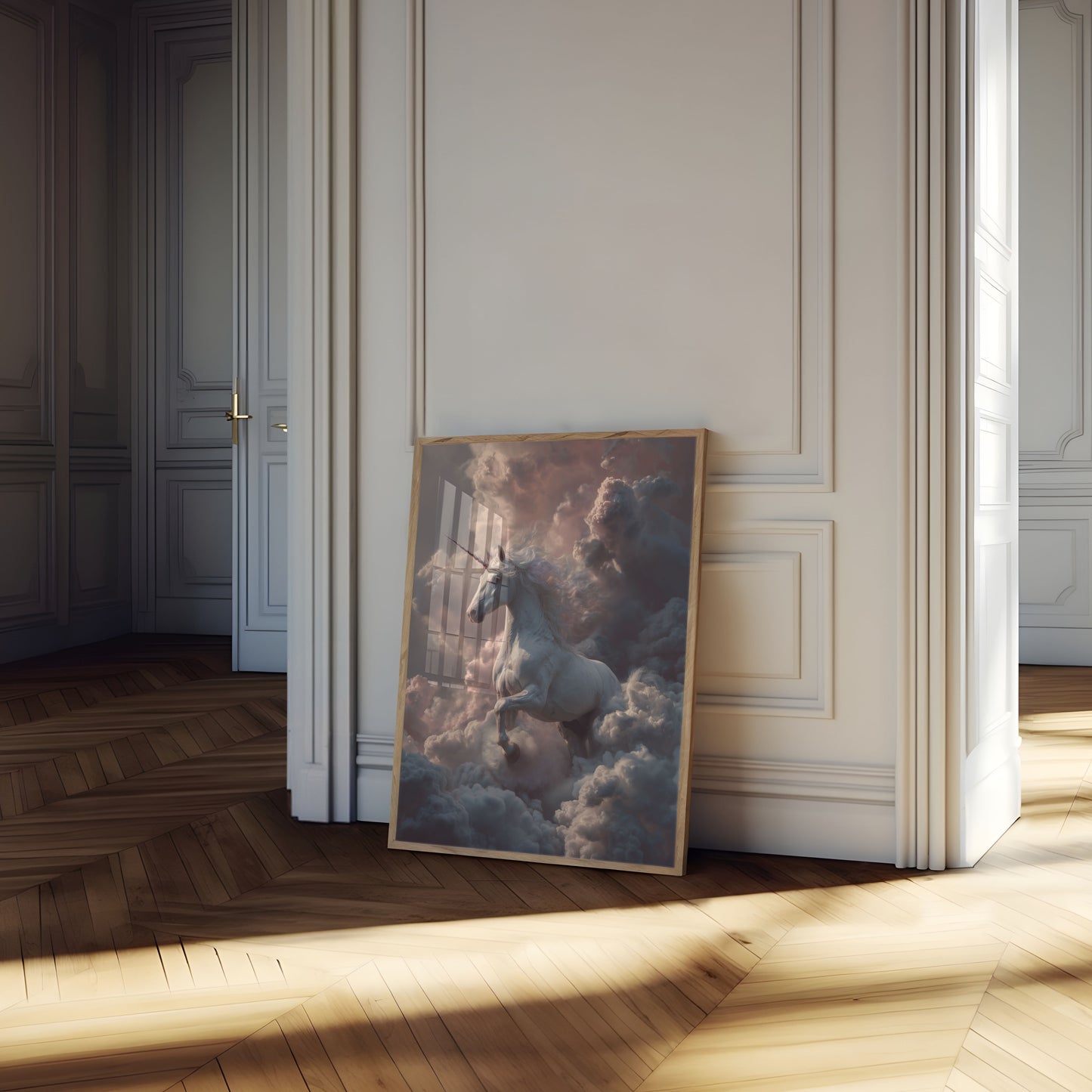 Celestial Unicorn Dream Poster