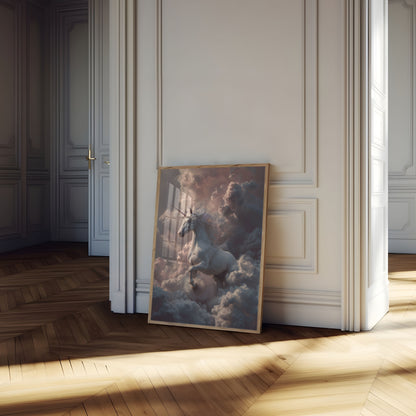 Celestial Unicorn Dream Poster