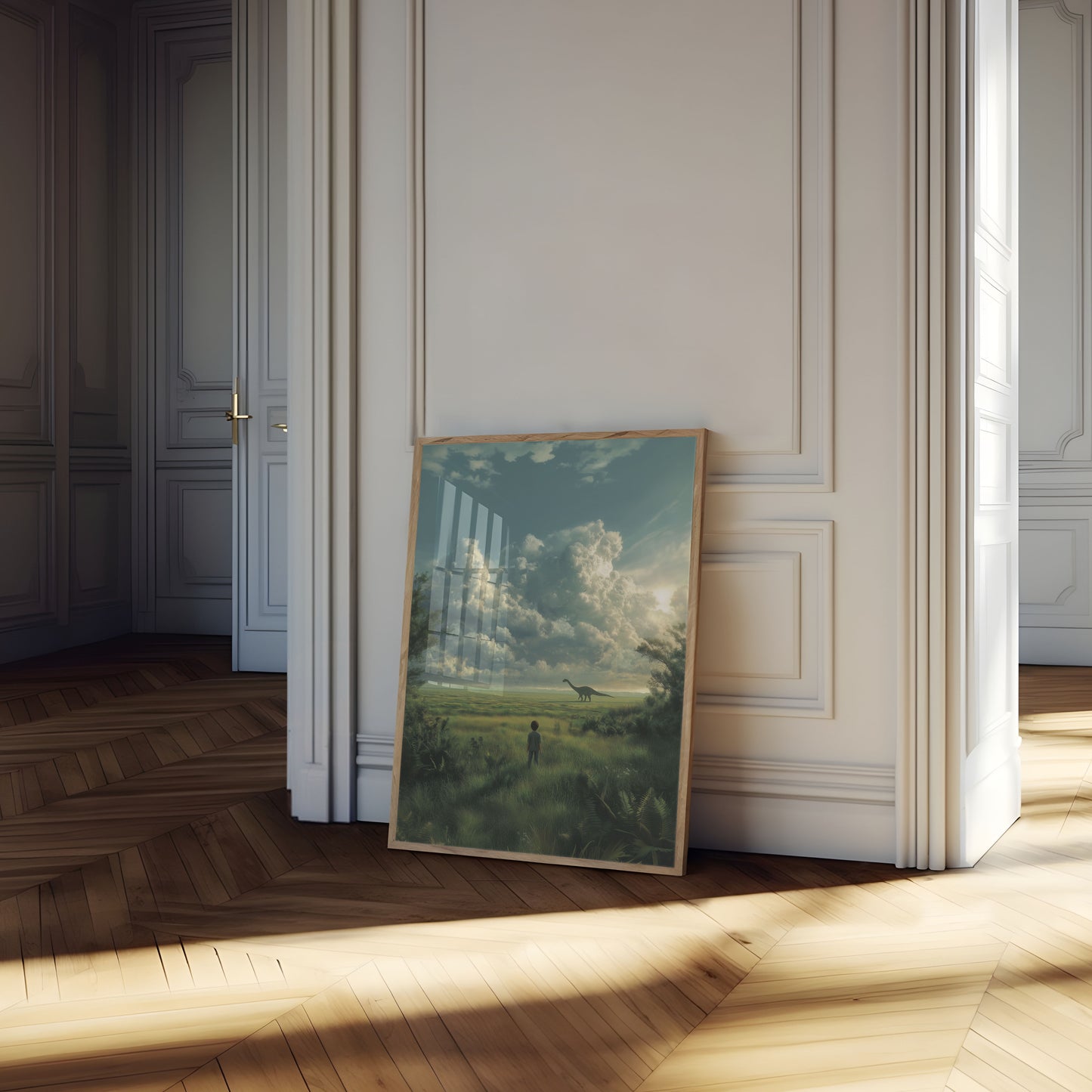 Dinosaur Dreams Childhood Poster