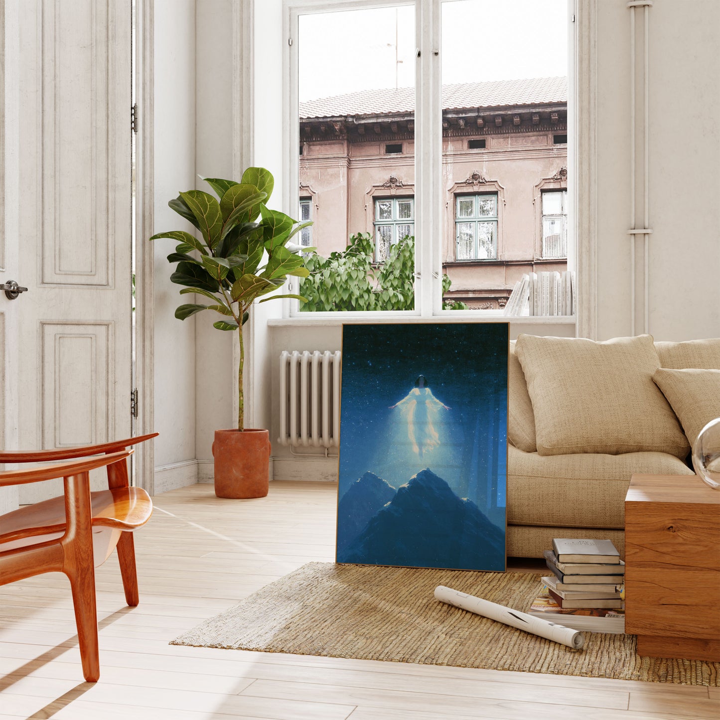 Spiritual Ascension Mountain Poster