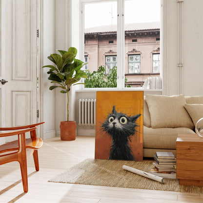 Verrücktes elektrifiziertes Katzen-Poster