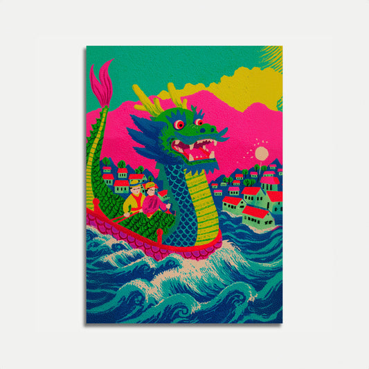 Dragon Boat Festival Legend Poster