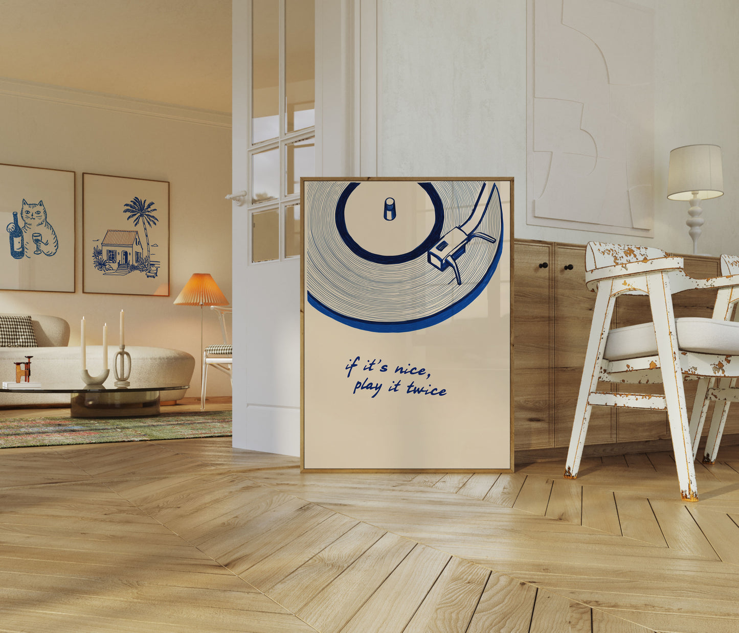 Vintage Vinyl Music Lover Poster