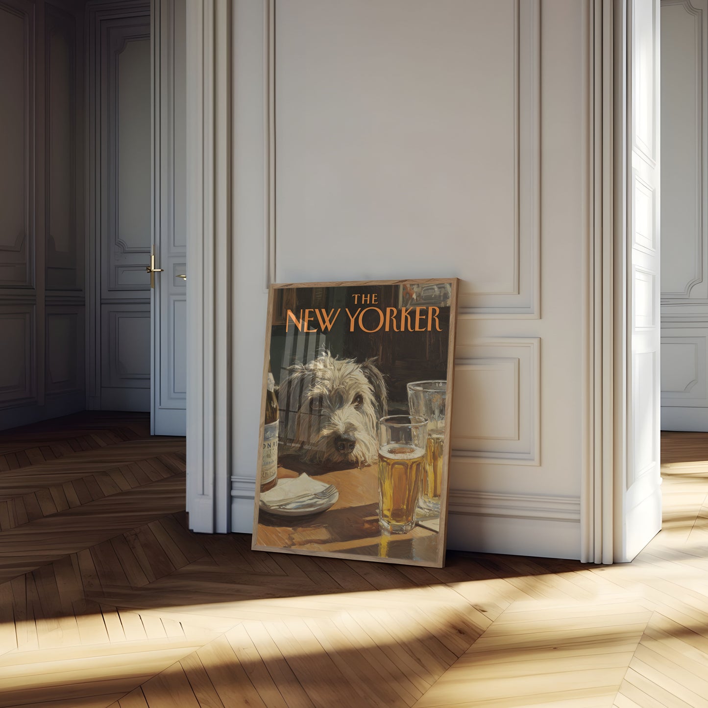 Shaggy Dog New Yorker Poster