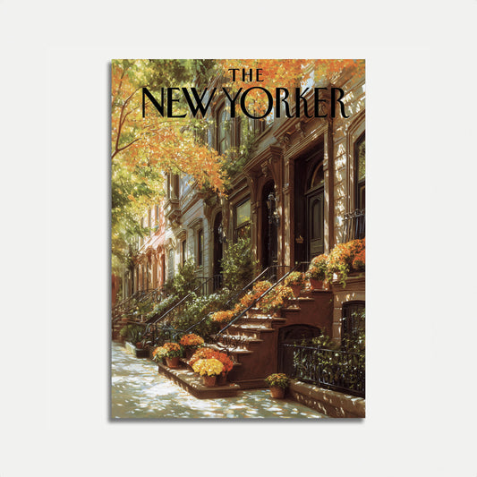 Autumn in New York City Poster