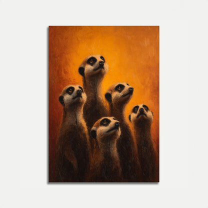 Cartaz de Vigilância da Família Meerkat