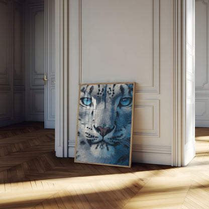 Arctic Sneeuwluipaard Ogen Poster