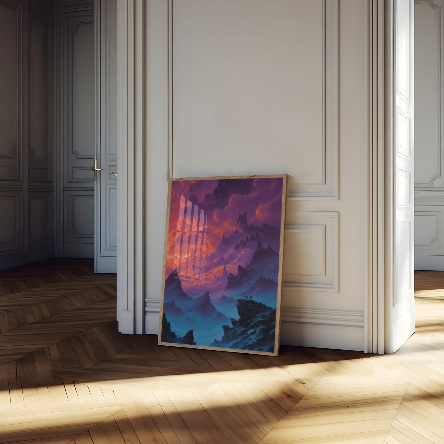 Pôster do Reino Montanhoso de Fantasia Épica