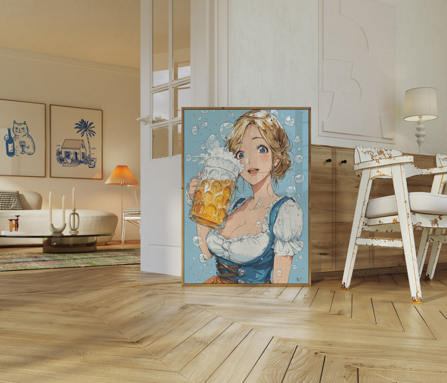 Bavarian Beer Celebration Poster