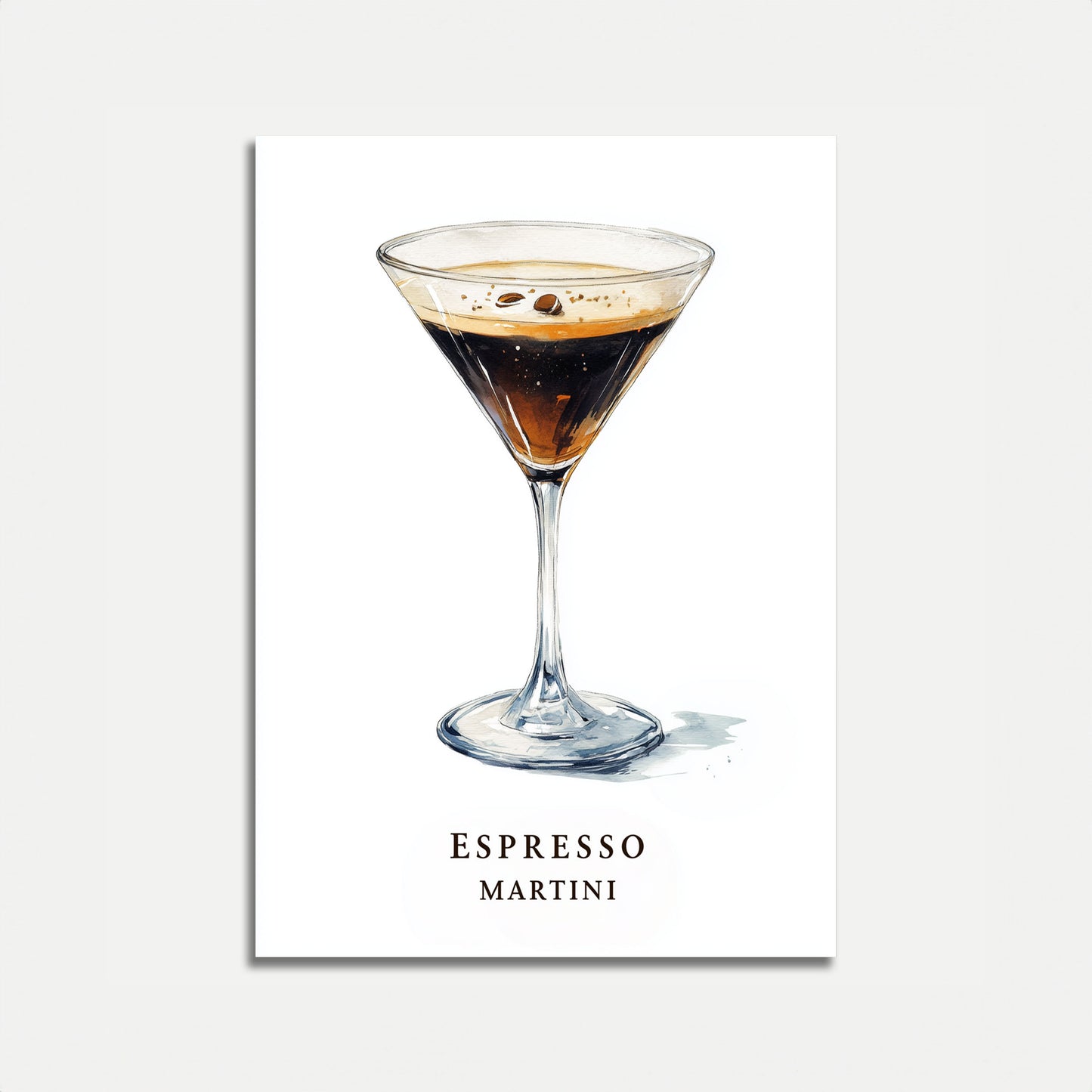 Poster del Martini Espresso Classico