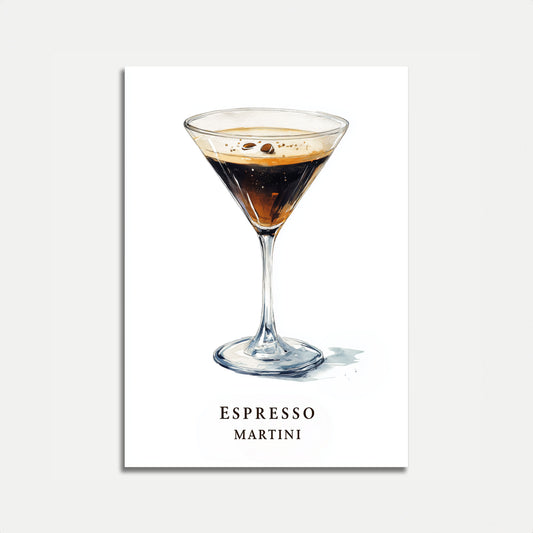 Klassisches Espresso Martini Poster