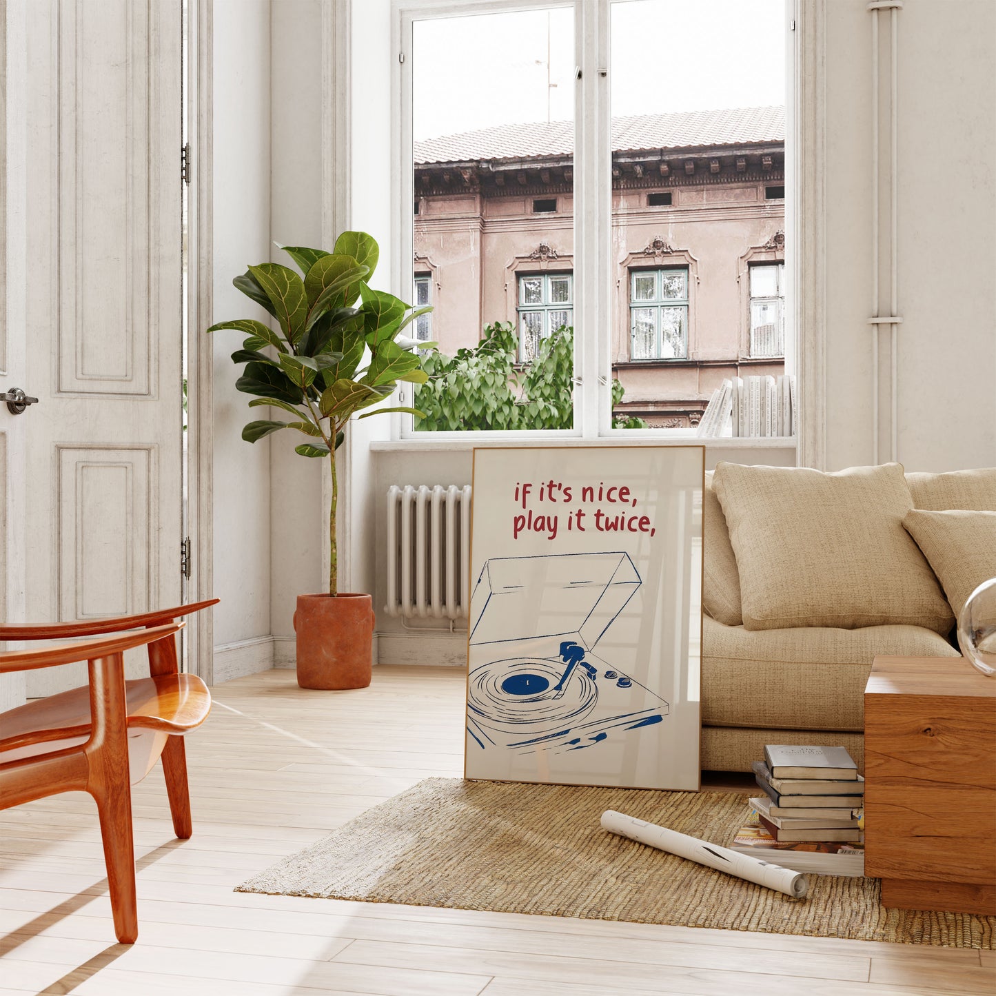 Vinyl Record Music Lover Poster