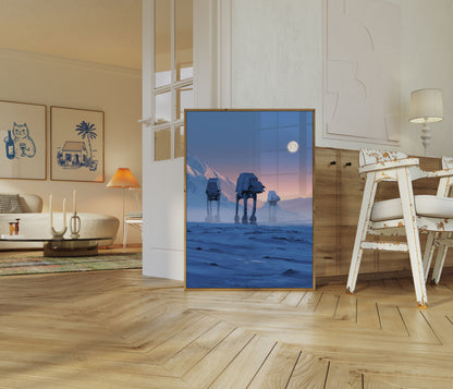 Imperiale Wandelaars Arctisch Landschap Poster
